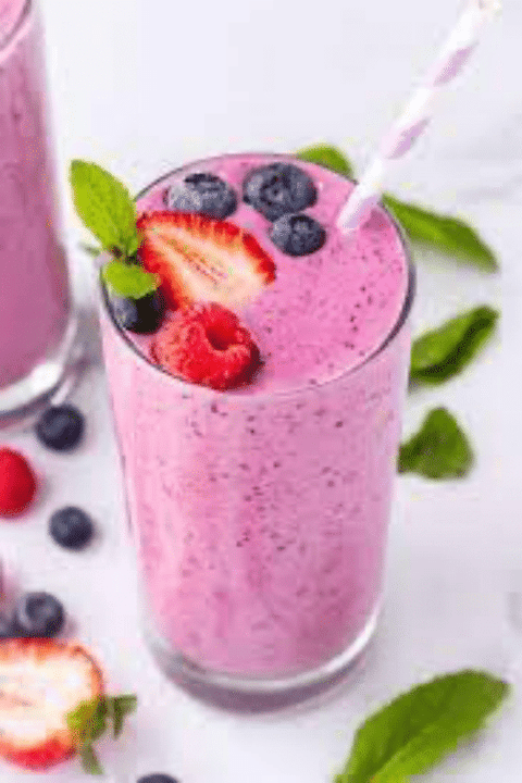 Mixed Berry Chia Smoothie