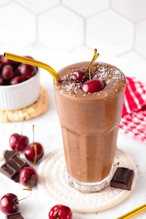 Chocolate Cherry Smoothie