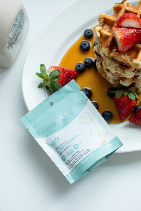 HeLa Vanilla Singles |  Organic Plant Protein