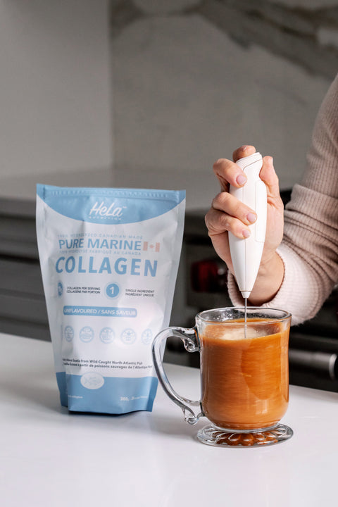 HeLa Frother (15% off with the purchase of a collagen bag)