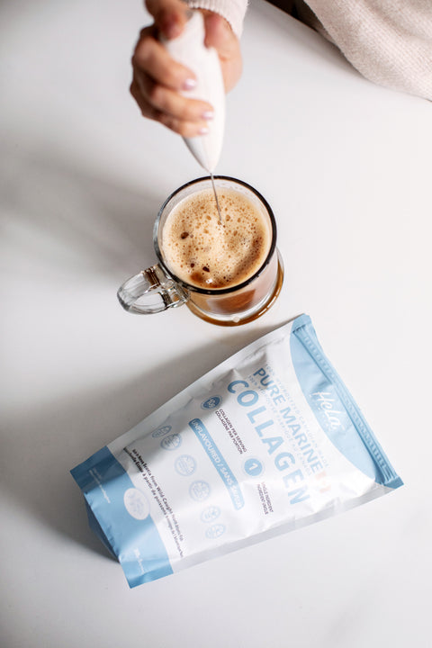 HeLa Frother (15% off with the purchase of a collagen bag)