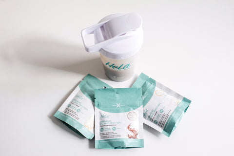 HeLa Singles Trial Pack |  3 Organic Plant Protein Singles + Shaker Bottle