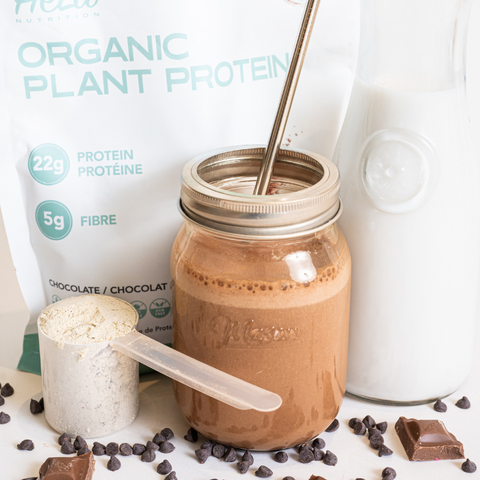 HeLa Chocolate Singles  |  Organic Plant Protein