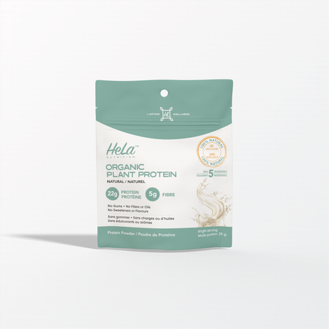 HeLa Natural Singles |  Organic Plant Protein