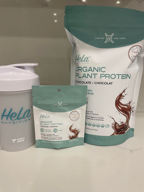 HeLa Chocolate Singles  |  Organic Plant Protein