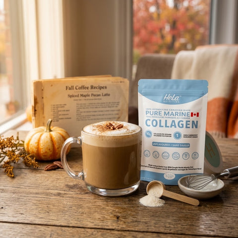 Spiced Maple Pecan Collagen Latte
