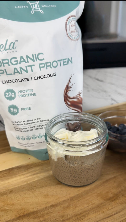 HeLa Chocolate Chia Pudding