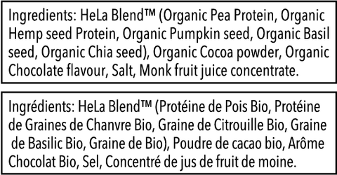 HeLa Chocolate Singles  |  Organic Plant Protein