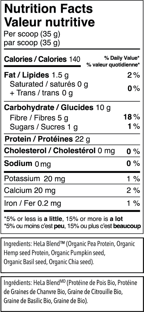 Natural  |  Organic Plant Protein