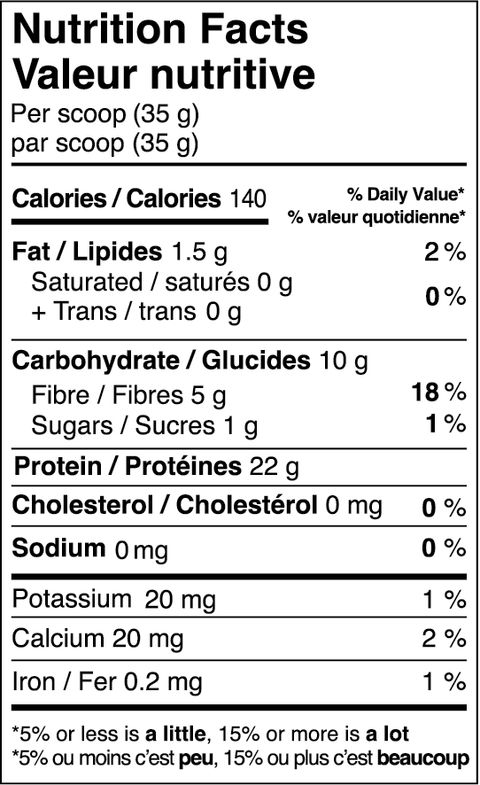 Natural  |  Organic Plant Protein