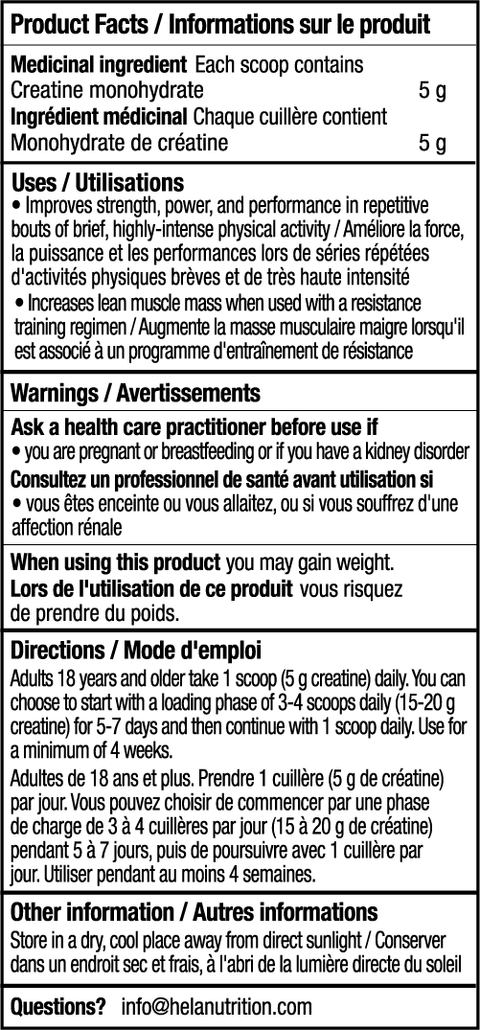 Premium Micronized Creatine